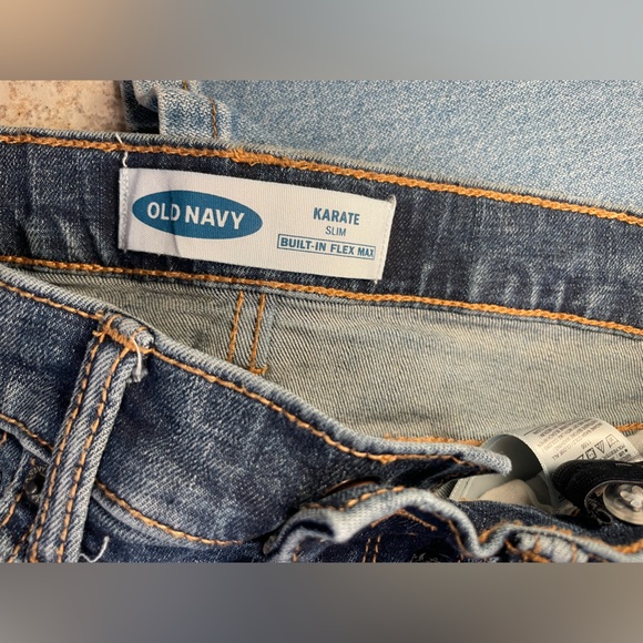 Boys size 7 jeans bundle old navy/wrangler - Picture 8 of 12